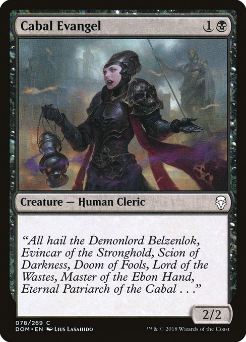 DOM: Cabal Evangel (Foil)