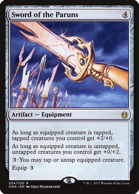 CMA: Sword of the Paruns