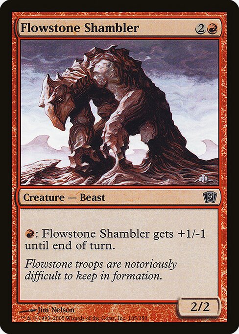 9ED: Flowstone Shambler (Foil)