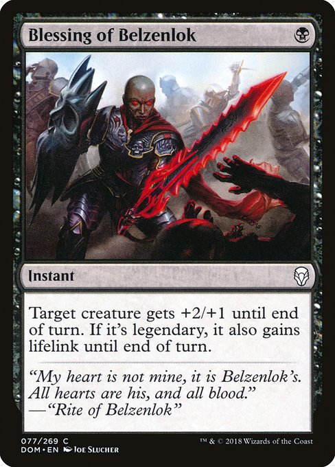 DOM: Blessing of Belzenlok (Foil)