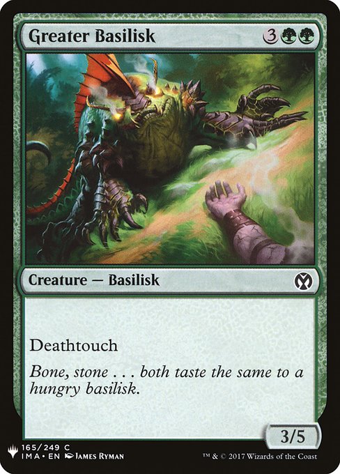 PLST: Greater Basilisk