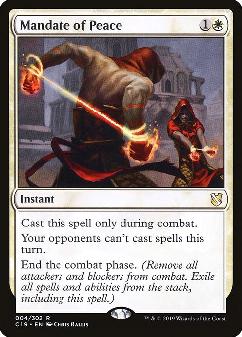 C19: Mandate of Peace