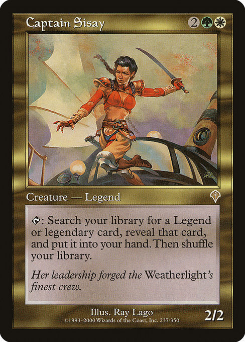 INV: Captain Sisay (Foil)