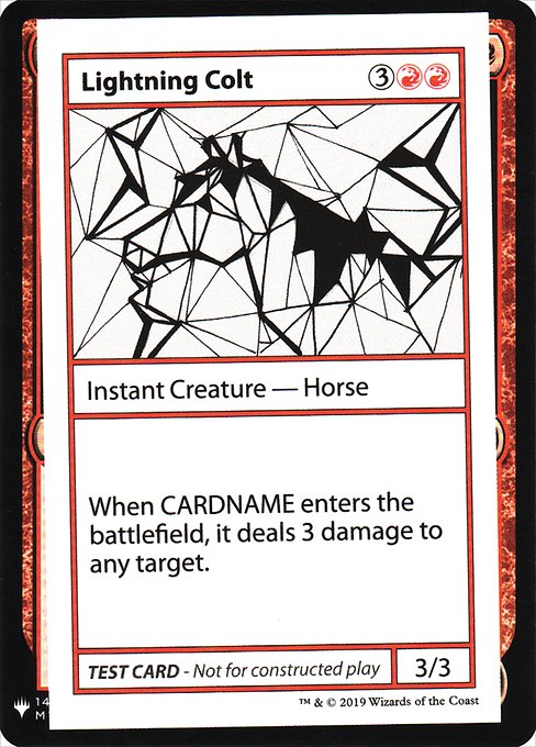 CMB1: Lightning Colt