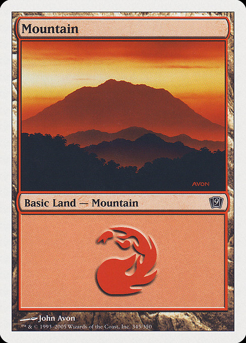 9ED: Mountain (345)