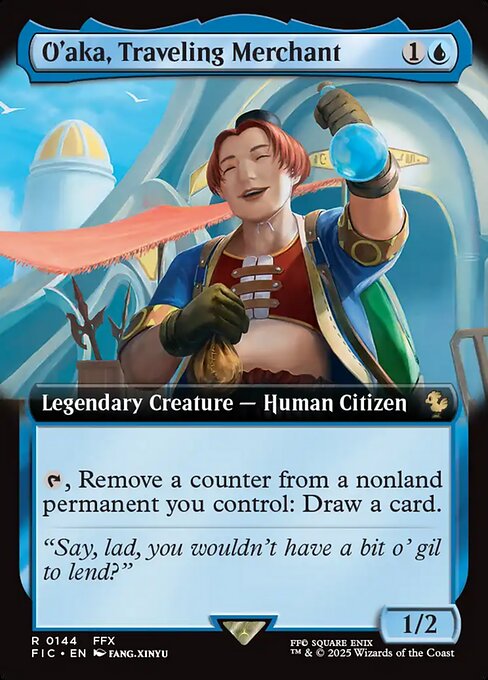 FIC: O'aka, Traveling Merchant (Extended Art)