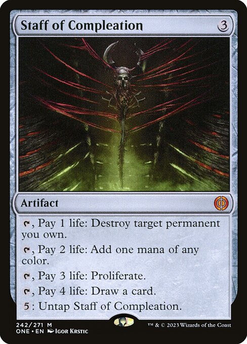 ONE: Staff of Compleation (Foil)