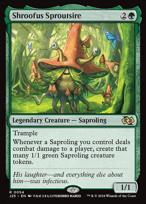 J25: Shroofus Sproutsire (Anime) (Foil)