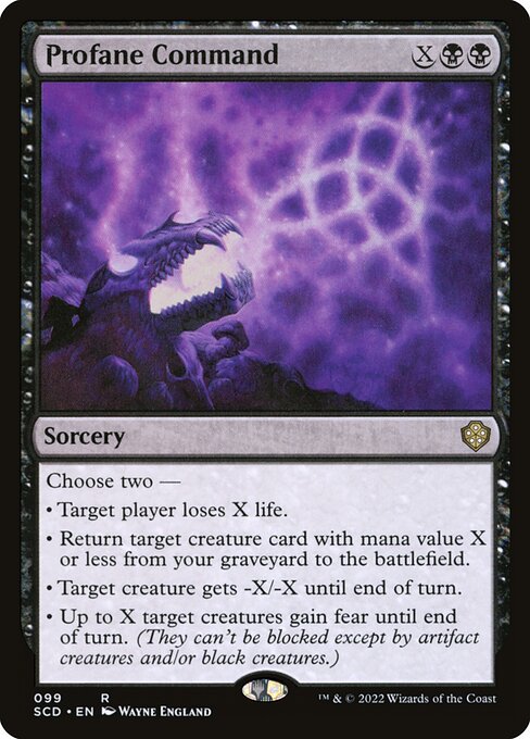 SCD: Profane Command