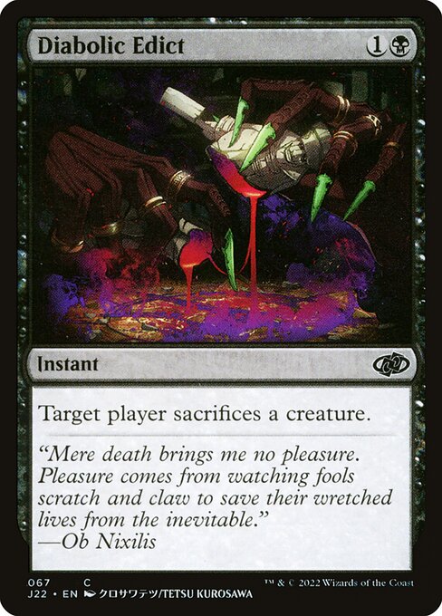 J22: Diabolic Edict