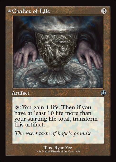 INR: Chalice of Life (Retro Frame)