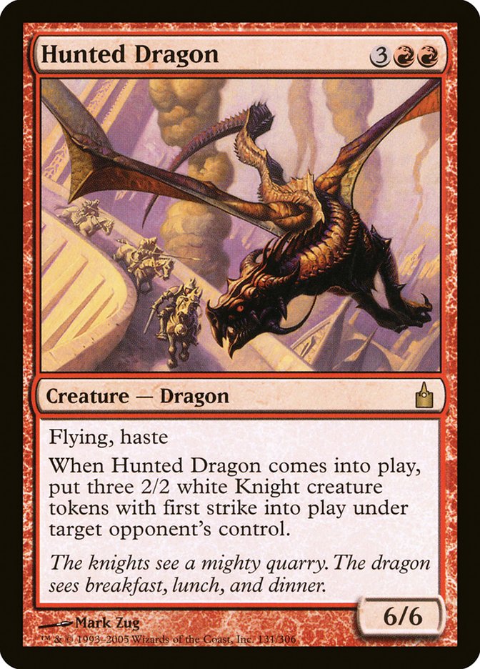 Hunted Dragon [Foil] :: RAV