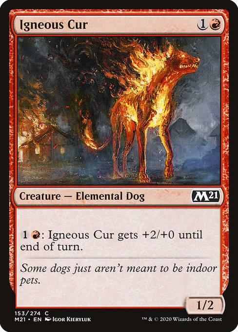 M21: Igneous Cur (Foil)