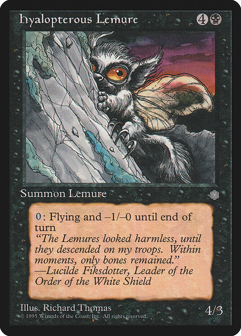 ICE: Hyalopterous Lemure