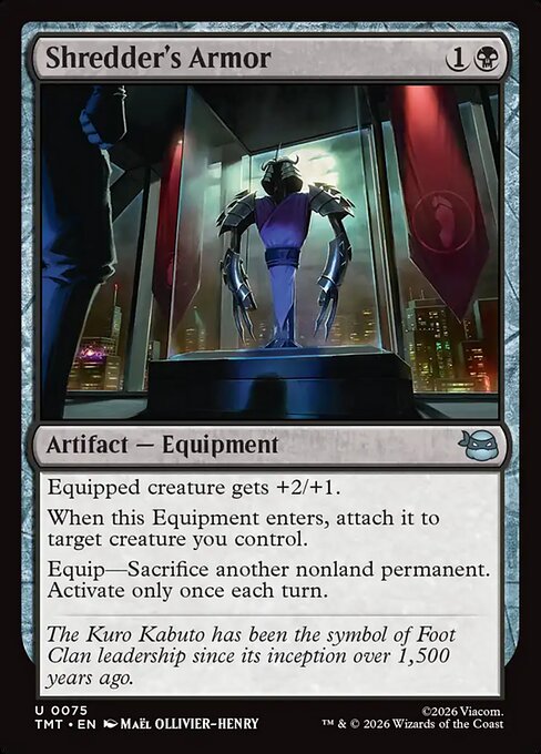 TMT: Shredder's Armor