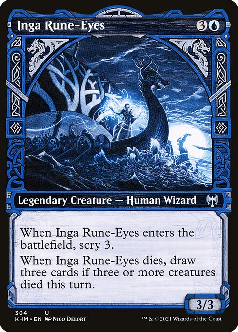 KHM: Inga Rune-Eyes (Showcase) (Foil)