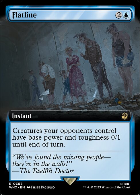 WHO: Flatline (Extended Art) (Foil)