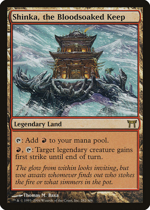 CHK: Shinka, the Bloodsoaked Keep (Foil)