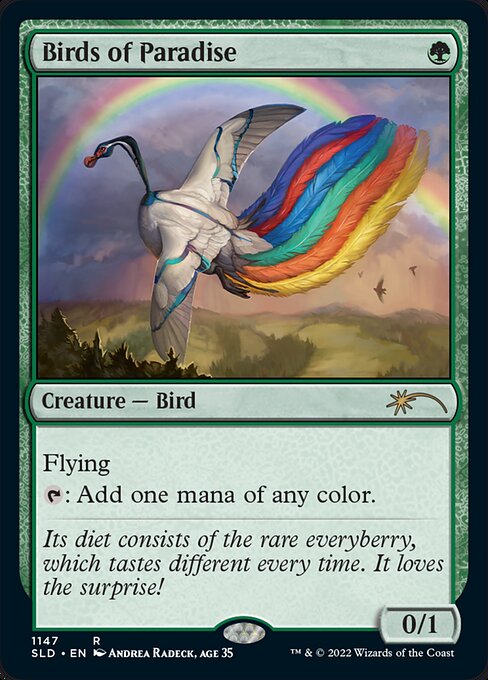 SLD: Birds of Paradise (1147) (Foil)