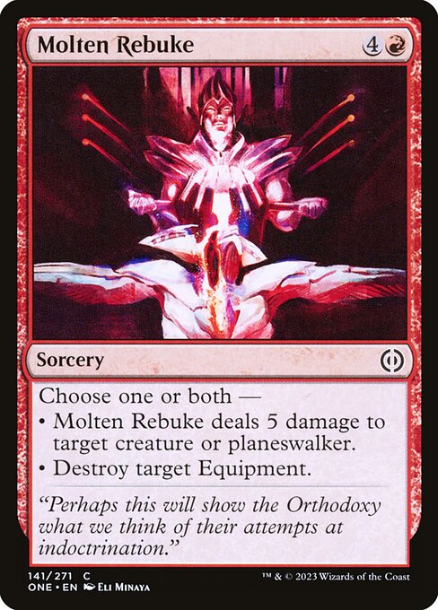 ONE: Molten Rebuke