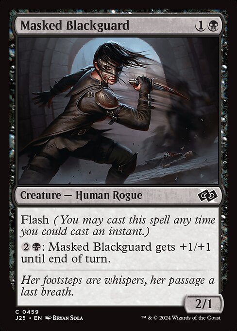 J25: Masked Blackguard