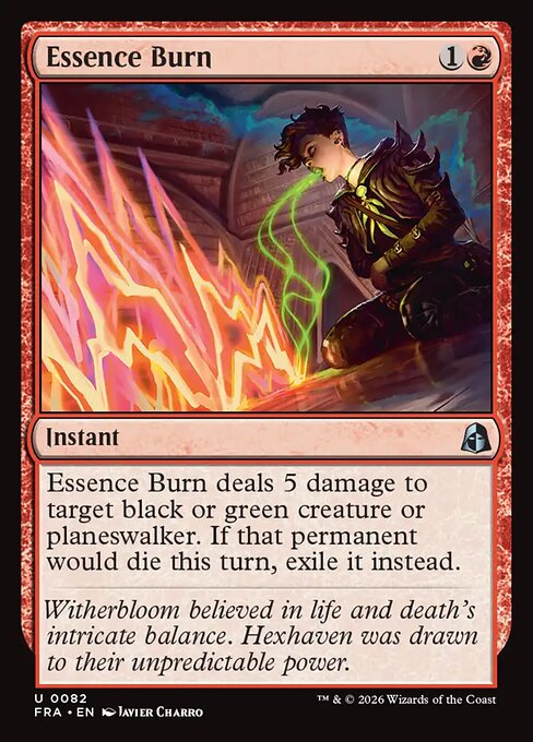FRA: Essence Burn (Foil)