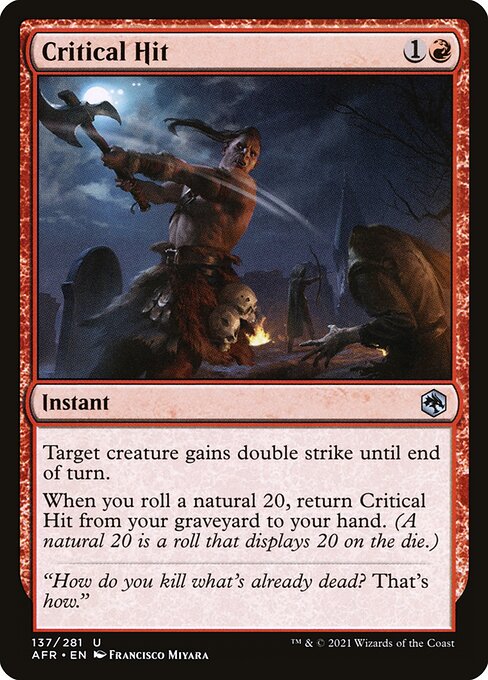 AFR: Critical Hit