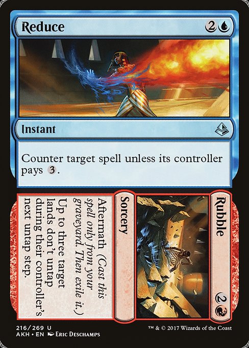 AKH: Reduce // Rubble (Foil)