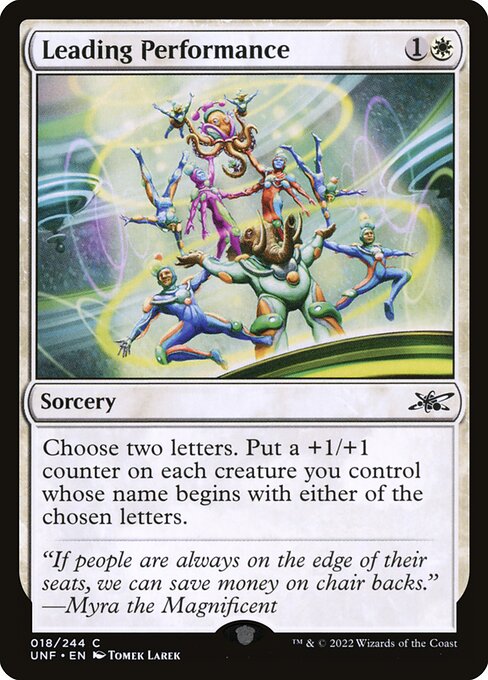 UNF: Leading Performance (Foil)