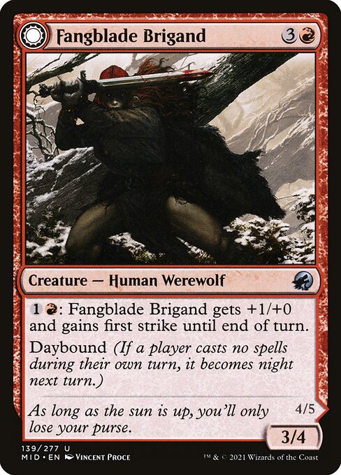 MID: Fangblade Brigand (Foil)