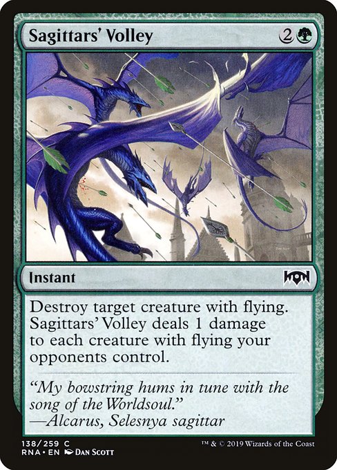 RNA: Sagittars' Volley