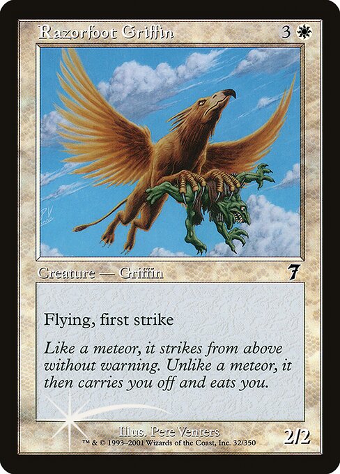 7ED: Razorfoot Griffin (Foil)