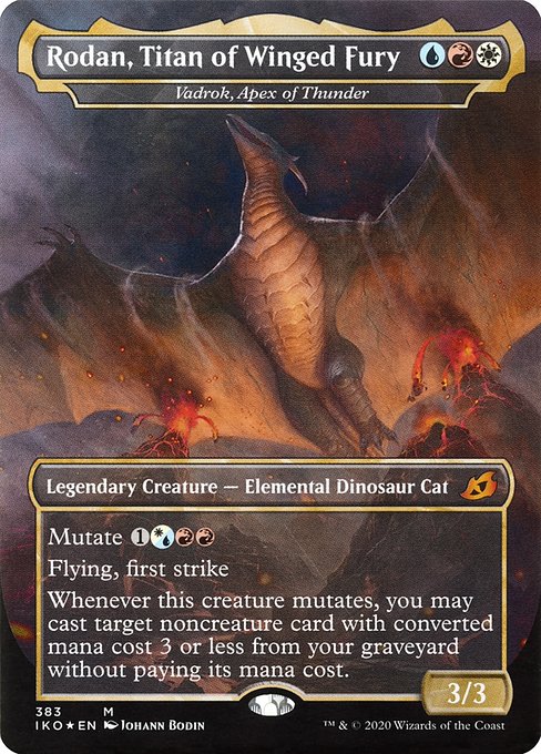 IKO: Rodan, Titan of Winged Fury - Vadrok, Apex of Thunder (Foil)