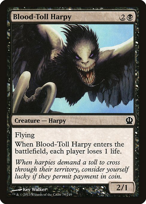 THS: Blood-Toll Harpy (Foil)