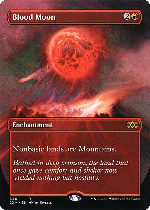 2XM: Blood Moon (Borderless) (Foil)