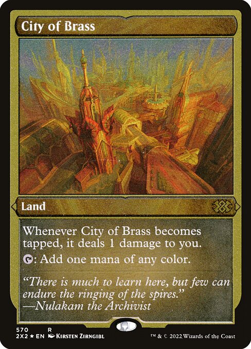 2X2: City of Brass (Foil Etched)