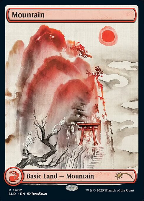 SLD: Mountain (1402) (Foil)