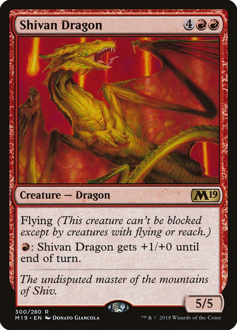 M19: Shivan Dragon