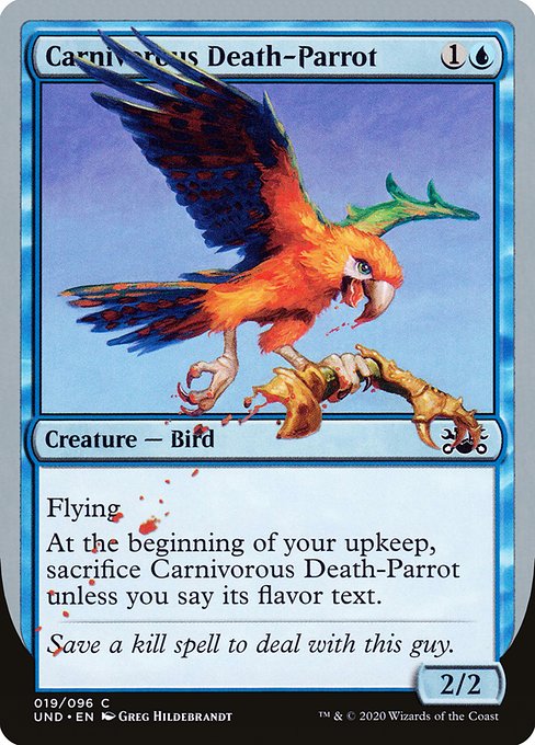 UND: Carnivorous Death-Parrot