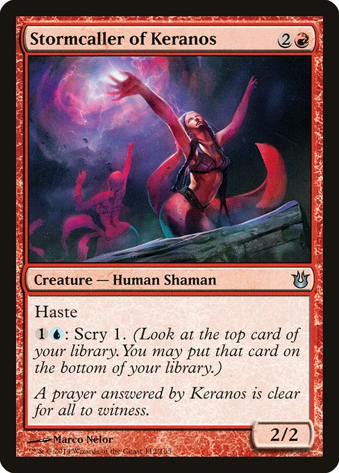 BNG: Stormcaller of Keranos (Foil)