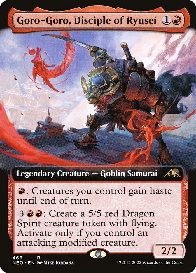 Goro-Goro, Disciple of Ryusei (Extended Art) [Foil] :: NEO