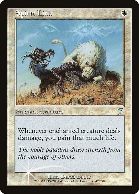 7ED: Spirit Link (Foil)