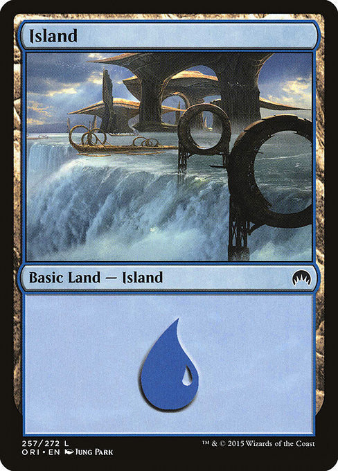 ORI: Island (257) (Foil)