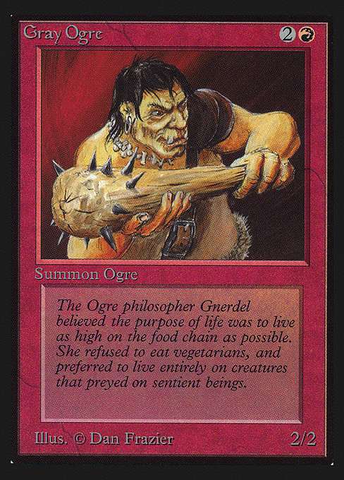 CEI: Gray Ogre (IE)