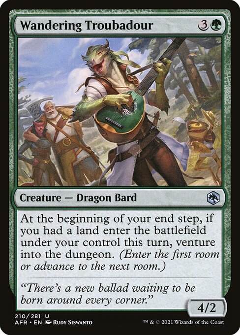 AFR: Wandering Troubadour (Foil)