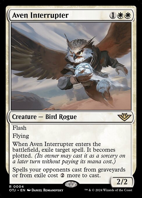 OTJ: Aven Interrupter (Foil)
