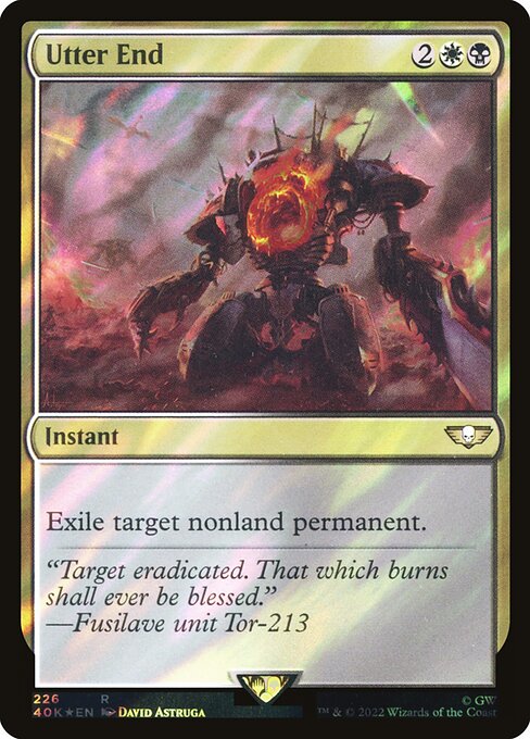 40K: Utter End (Surge Foil)