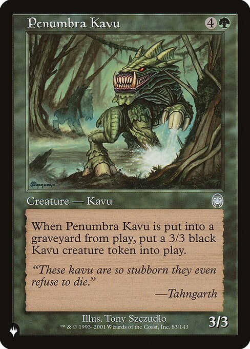 PLST: Penumbra Kavu