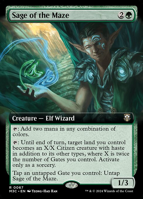 M3C: Sage of the Maze (Extended Art) (Foil)