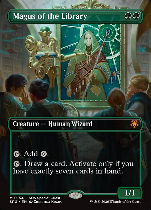SPG: Magus of the Library (Borderless)